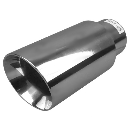 In 63mm(2-1/2"), Out 90mm(3-1/2"), L 200mm(8"), Stainless