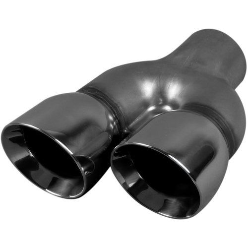 VE Commodore - Right, In 63mm(2-1/2"), Out 76mm(3")x2, Stainless