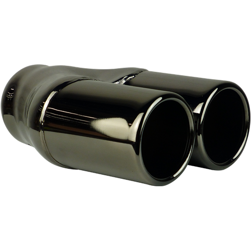 In 51-76mm(2" - 3"), Out 76mm(3")x2, Black Chrome, YP76RX