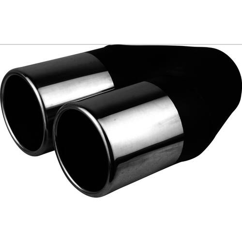 In 63mm(2-1/2"), Out 90mm(3-1/2")x2, Stainless
