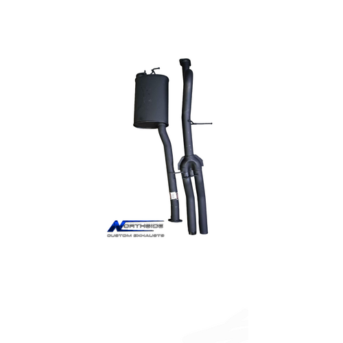 Redback BA BF Ute Catback Exhaust 2.5" with Rear Muffler Delete STR247STR249DTP